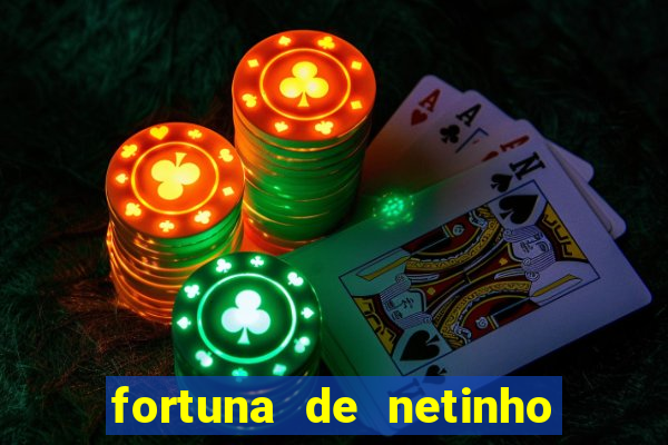 fortuna de netinho de paula